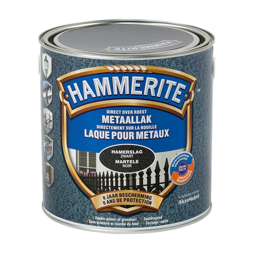 HAMMERITE HAMERSLAG ZWART 2.5L