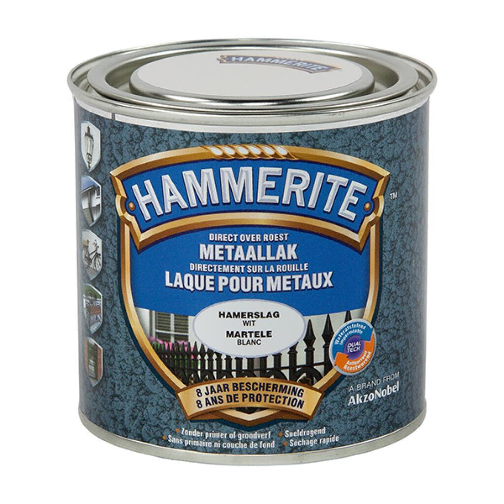 HAMMERITE HAMERSLAG WIT 250ML