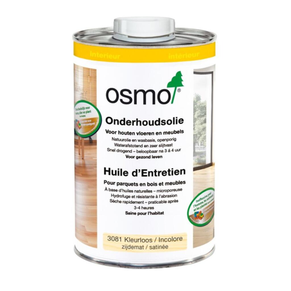 OSMO ONDERHOUDSOLIE 3440 WIT TRANSPARANT 1L