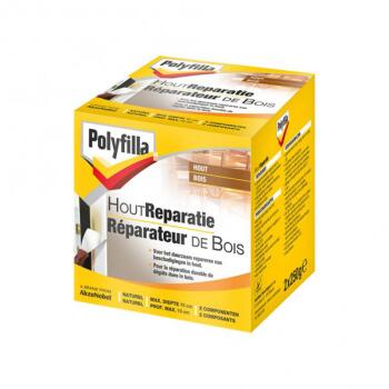 POLYFILLA HOUTREPARATIE (EPOXY HOUTVULLER) 2x250GR
